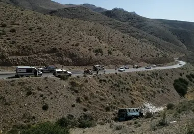 سقوط مینی بوس به دره در دماوند ۱۶مصدوم برجای گذاشت