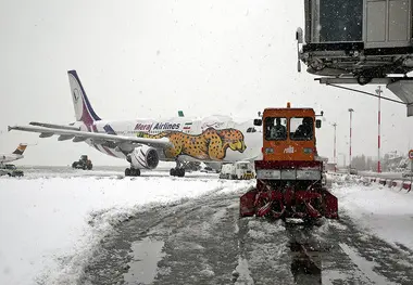 آمادگی فرودگاه‌ ها برای مقابله با شرایط بد جوی