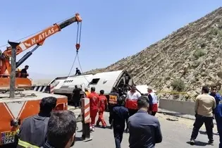 فیلم| آخرین وضعیت پرداخت دیه به آسیب‌ دیدگان حادثه واژگونی اتوبوس محور فیروزآباد - کوار