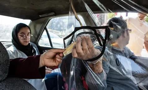 تاکسی‌سواری با کرونا