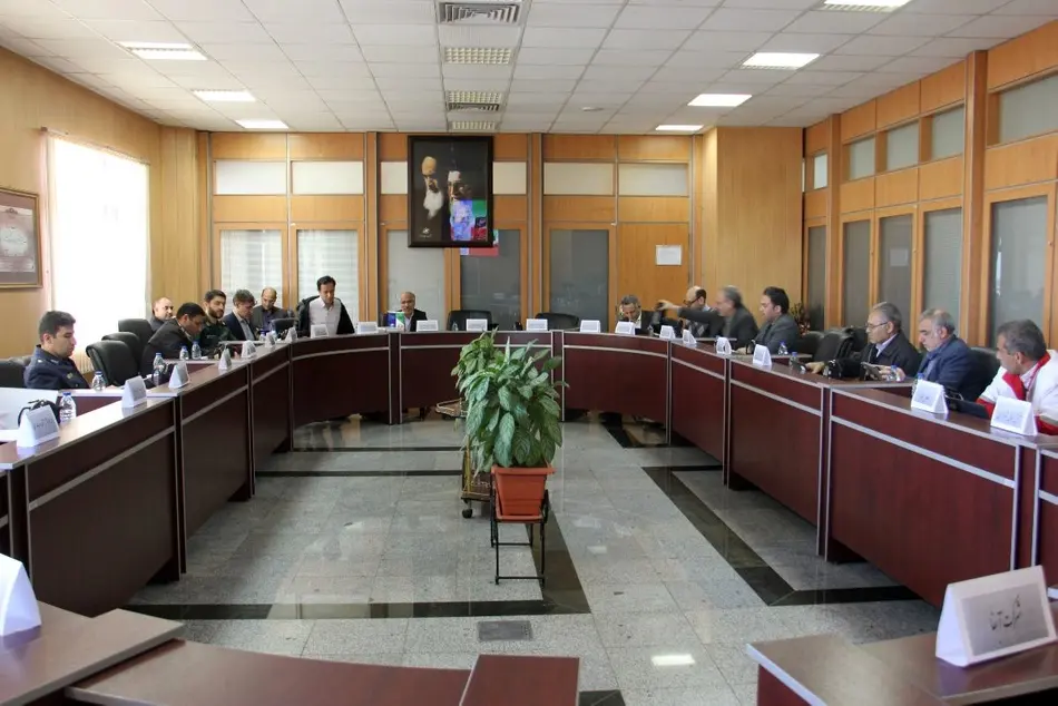 برگزاری جلسه هماهنگی و تمرین دورمیزی طرح اضطراری فرودگاه شیراز
