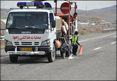 خط کشی ۲۱۵۷ کیلومتر از راه های ارتباطی گیلان