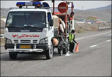 سه هزار کیلومترخط کشی در راههای ارتباطی استان خراسان رضوی انجام شد