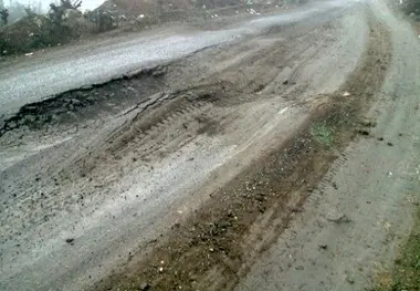 پوشش آسفالت جاده‌های روستاهای سیستان و بلوچستان