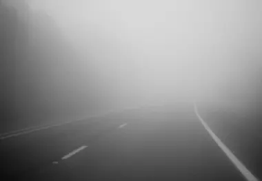 مه غلیظ و اختلال در تردد