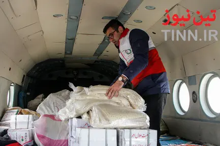 امدادرسانی اورژانس هوایی به مناطق برفی گیلان