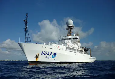 NOAA Research Vessel Completes Around-the-World Science Mission After 243 Days at Sea