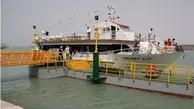 بهره برداری از بخش دریایی پایانه بین المللی مسافری بندر بوشهر با حضور وزیر راه و شهرسازی