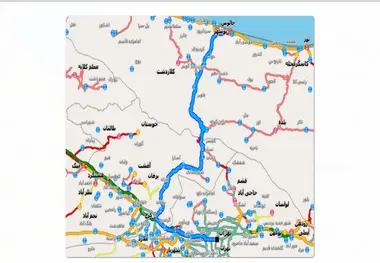 حرکت روان خودروها در مسیر تهران به چالوس+ تصاویر 