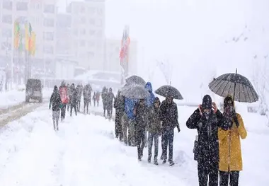 ورود سامانه بارشی به کشور طی امروز