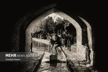گزارش تصویری زاینده رود در غروب خاطرات (2)