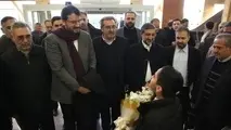 وزیر راه و شهرسازی وارد اردبیل شد 