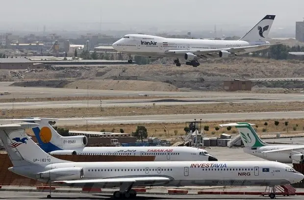 بعید است هواپیماها به ایران نیاید
