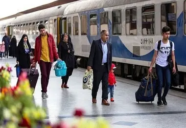افزایش بهره‌ وری قطارها رکورد مسافری را شکست 