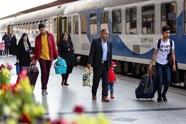 رشد ۵۹ درصدی جابه جایی مسافر در راه‌ آهن جنوب در سال گذشته