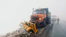 بارش باران و برف در جاده های کشور