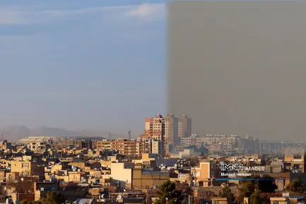 گزارش تصویری آلودگی هوا اصفهان (4)