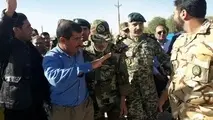 حضور فرمانده کل ارتش در مناطق زلزله زده سرپل ذهاب