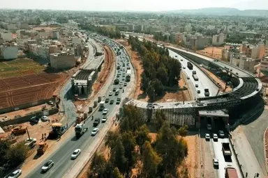 فاز دوم بزرگراه شهید رئیسی در مسیر تکمیل رینگ پیرامونی