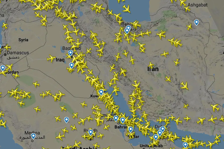 عربستان، امارات و قطر اجازه پرواز به اسرائیل در حریم هوایی خود برای حمله به ایران را نمی دهند