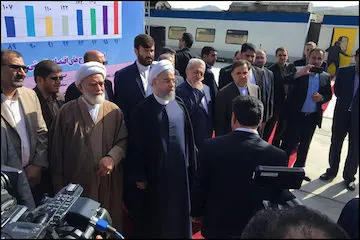  با افتتاح خط آهن همدان-تهران آرزوی چندساله مردم همدان محقق شد