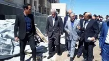 نارضایتی استاندار آذربایجان‌شرقی از سرعت اجرای خط‌آهن میانه - تبریز