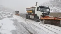 جاده‌های ۱۵ استان کشور برفی و بارانی است