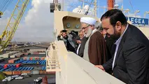 بازدید دادستان کل کشور از بندر شهید رجایی