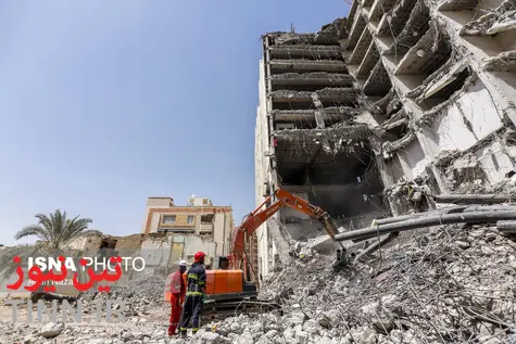 متروپل آبادان؛ هفتمین روز پس از حادثه