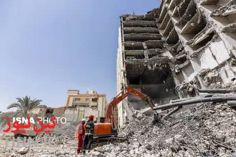 متروپل آبادان؛ هفتمین روز پس از حادثه