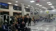 فرود اضطراری هواپیمای MD در فرودگاه یزد
