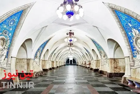 زیباترین مترو جهان! / اینجا کاخ است!
