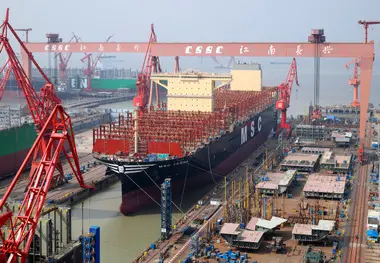 هشدار مؤسسه بیمکو نسبت به افزایش سفارش ساخت کشتی های کانتینری