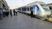 راه اندازی قطار ریل‌ باس ویژه زائران اربعین در مسیر خرمشهر شلمچه