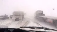 برف و باران در جاده های ۱۲ استان کشور