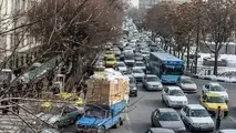 ترافیک پرحجم در محدوده جاجرود و گیلاوند
