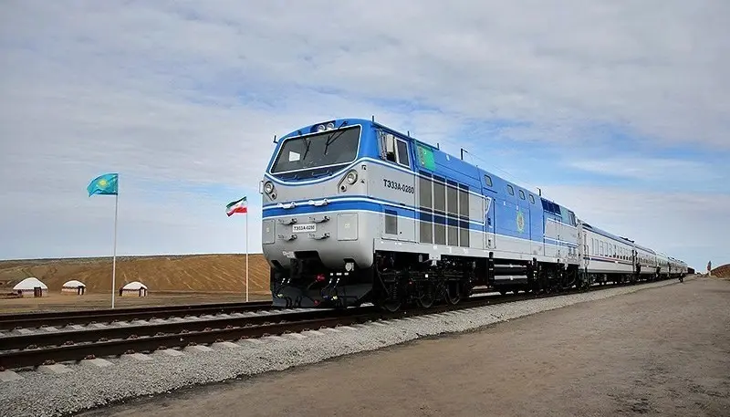  نخستین محموله باری قطار از کشور چین وارد استان گلستان می‌شود 