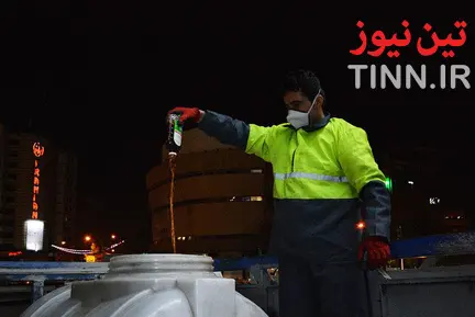 طرح ضدعفونی معابر شهری