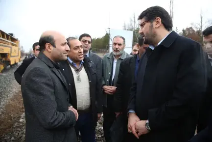 بازدید بذرپاش از راه آهن زنجان (5)