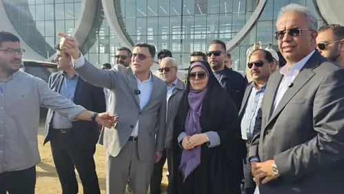 بازدید وزیر راه و شهرسازی از پروژه راه‌آهن چابهار زاهدان (1)