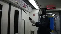 قطارها، ایستگاه‌ها و پایانه‌های مترو تهران به صورت مستمر ضدعفونی می‌شود