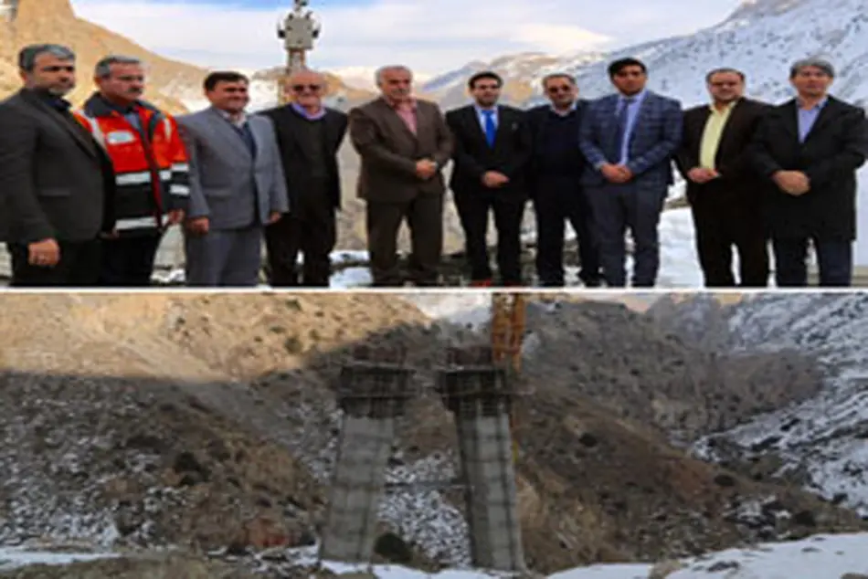 بازدید معاون وزیر حمل ونقل جاده‌ای وزارت حمل و نقل افغانستان از جاده هراز 