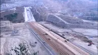توقف  عملیات ساخت جاده قزوین به کلاچای