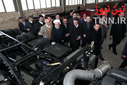 افتتاح خط تولید خودروی تجاری سنگین با نام «چاپار»