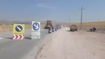 اجرای عملیات روکش آسفالت محور روستای نجم‌آباد