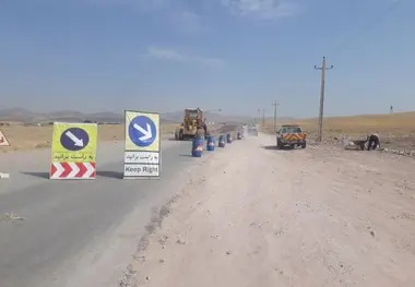 اجرای عملیات روکش آسفالت محور روستای نجم‌آباد