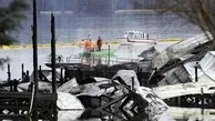 آتش‌سوزی در بندر آلابامای آمریکا ۸ کشته برجا گذاشت