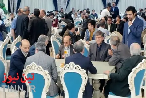 مراسم معنوی افطار انجمن های بزرگ صنعت ریلی به روایت تصویر 