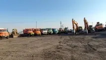 آغاز عملیات تعریض آزادراه ساوه سلفچگان به روایت تصویر