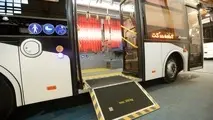 مناسب سازی ۲۴ دستگاه اتوبوس شهری در ارومیه برای استفاده معلولین